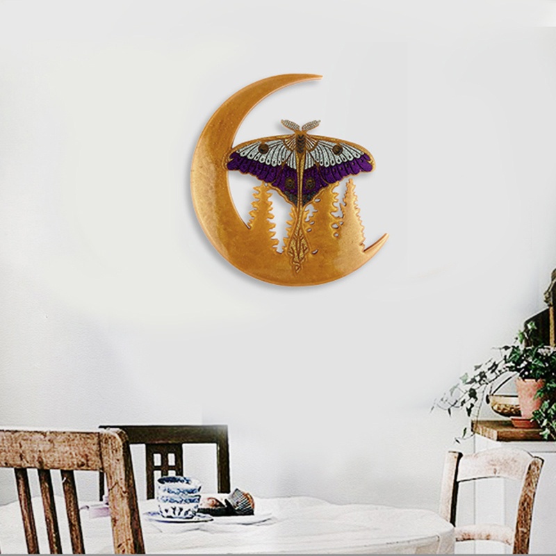 Sa Khuôn Silicon Làm Mặt Dây Chuyền / Đồ Trang Sức Hình Bướm / Mặt Trăng DIY