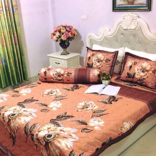 Bộ chăn ga gối cotton poly