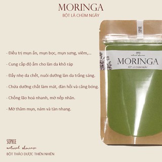 Bột Lá Chùm Ngây Moringa Handmade