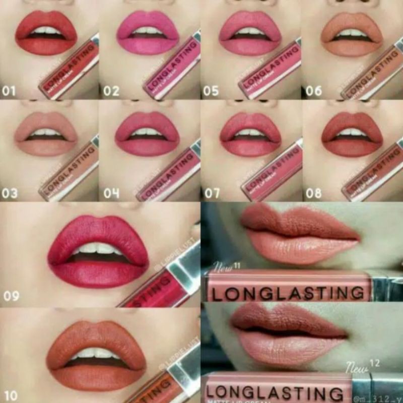 (Hàng Mới Về) Son Kem Lì Lâu Trôi Màu Sắc Quyến Rũ Cho Nữ | BigBuy360 - bigbuy360.vn