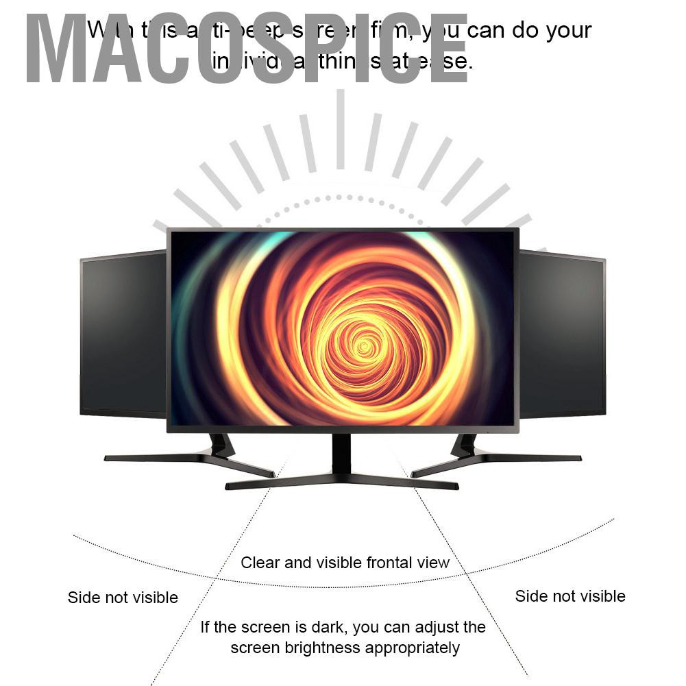 [ Hàng Hot ] Miếng Dán Màn Hình Chống Nhìn Trộm Macospice 18.5 Inch Cho Máy Tính 16: 9 | BigBuy360 - bigbuy360.vn