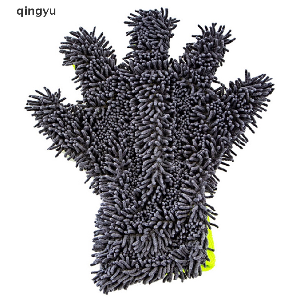 1 Găng Tay Vệ Sinh Xe Hơi Bằng Microfiber