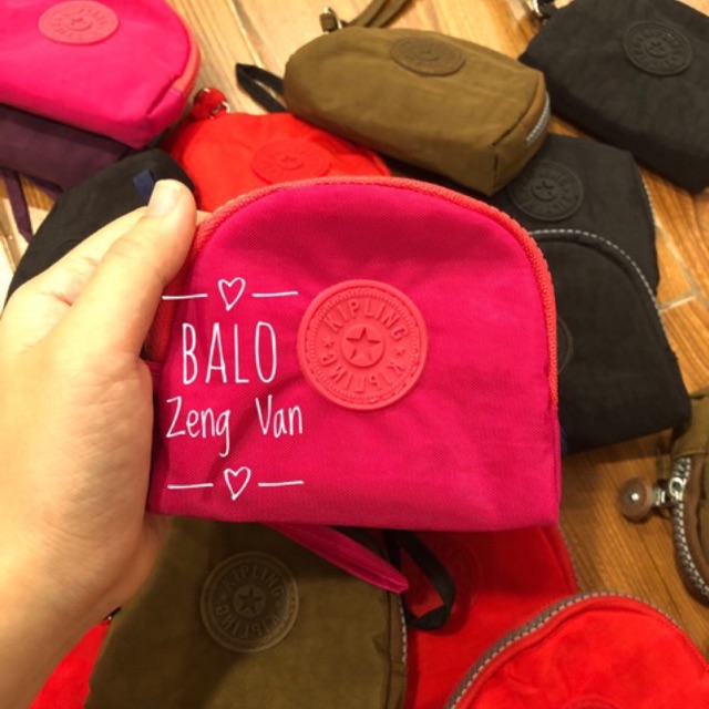 Ví Mini Bầu KIPLING đựng tiền lẻ và thẻ xe