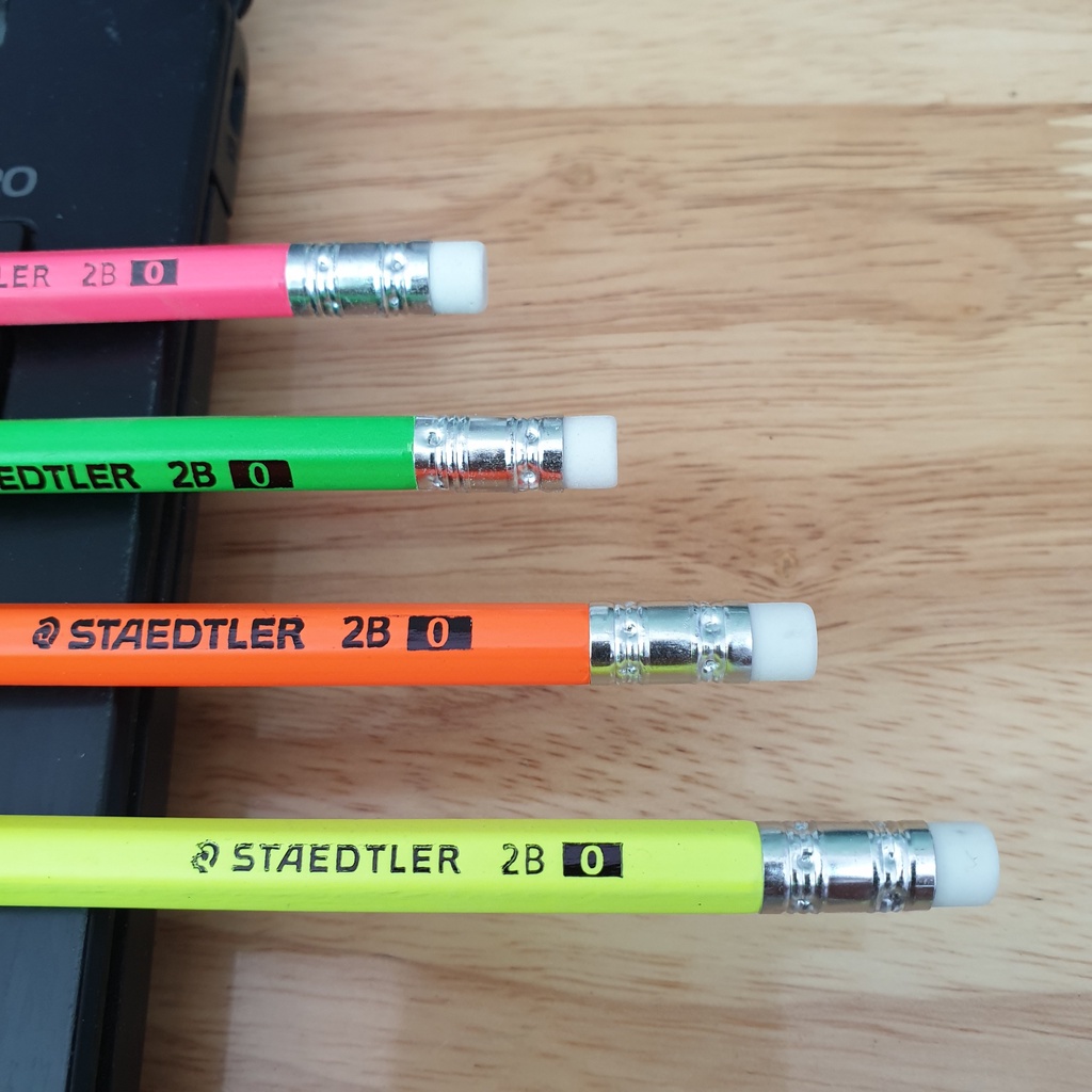 ✅  Bút Chì 2B Staedtler - NEON - Hàng Thái