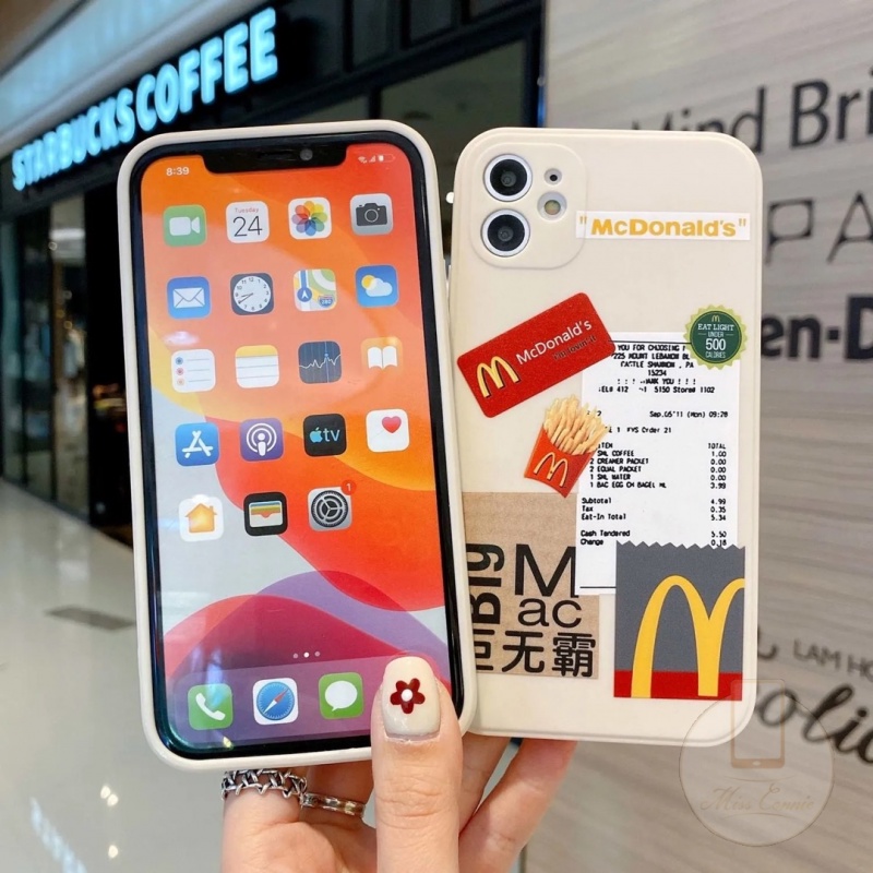 OPPO Mcdonald 's Cube Cho Samsung A03s A52s A72 A32 A52 A12 A20S A02S A50 A10S A51 A10 A50S A30S M40S M12 A54 A74 Reno 5 Reno 4 A15 A52 A35 A543 A943 A94 A5 2020 A7 A12 A5S