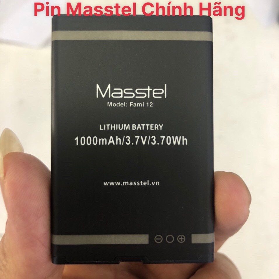 Pin Điện Thoại Masstel Fami 12 - Hàng Chính Hãng