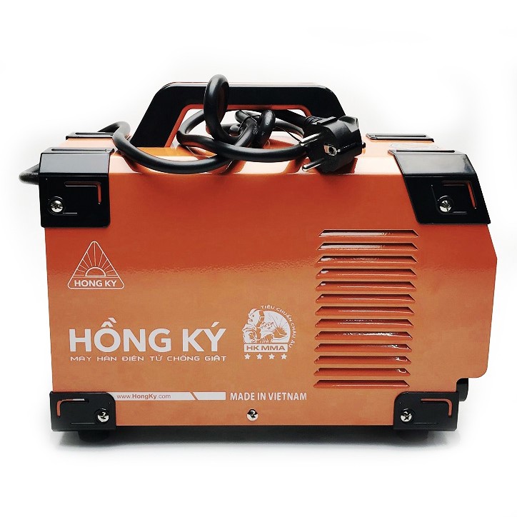 Máy hàn que điện tử Hồng Ký HK 200N, tính năng chống giật, công suất 7KVA hàn que 3.2 liên tục, BH 12 tháng