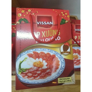 Lạp xưởng mai quế lộ Vissan hộp 1kg