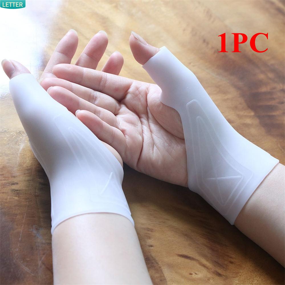 1 Găng Tay Bằng Silicone Hỗ Trợ Điều Chỉnh Áp Lực Ngón Tay Chất Lượng Cao