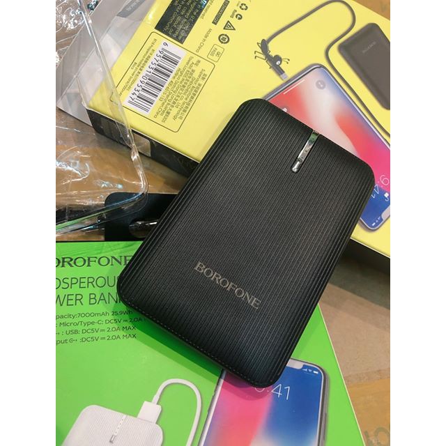 [Freeship đơn từ 50k] SẠC DỰ PHÒNG BOROFONE BT18 - 7000mAh