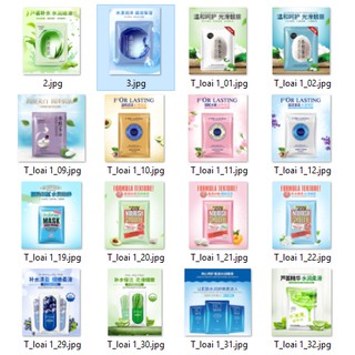 Gói 200 miếng mặt nạ thường nội địa trung