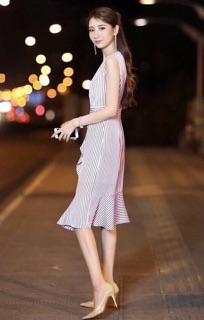 Đầm body đuôi cá _ kèm ảnh sp thật