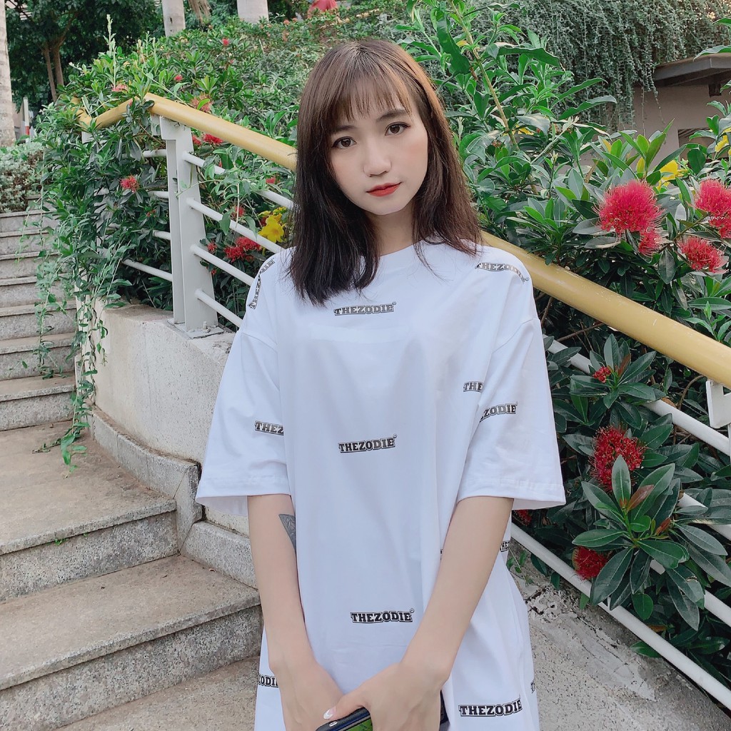 Áo Thun THEZODIE 2 Sides tee / Color White