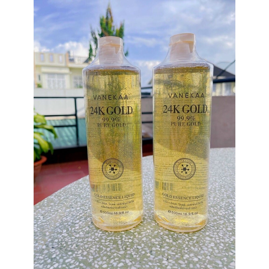 Serum Vàng Vanekaa 24K Gold Essence Liquid Thái Lan 500ml