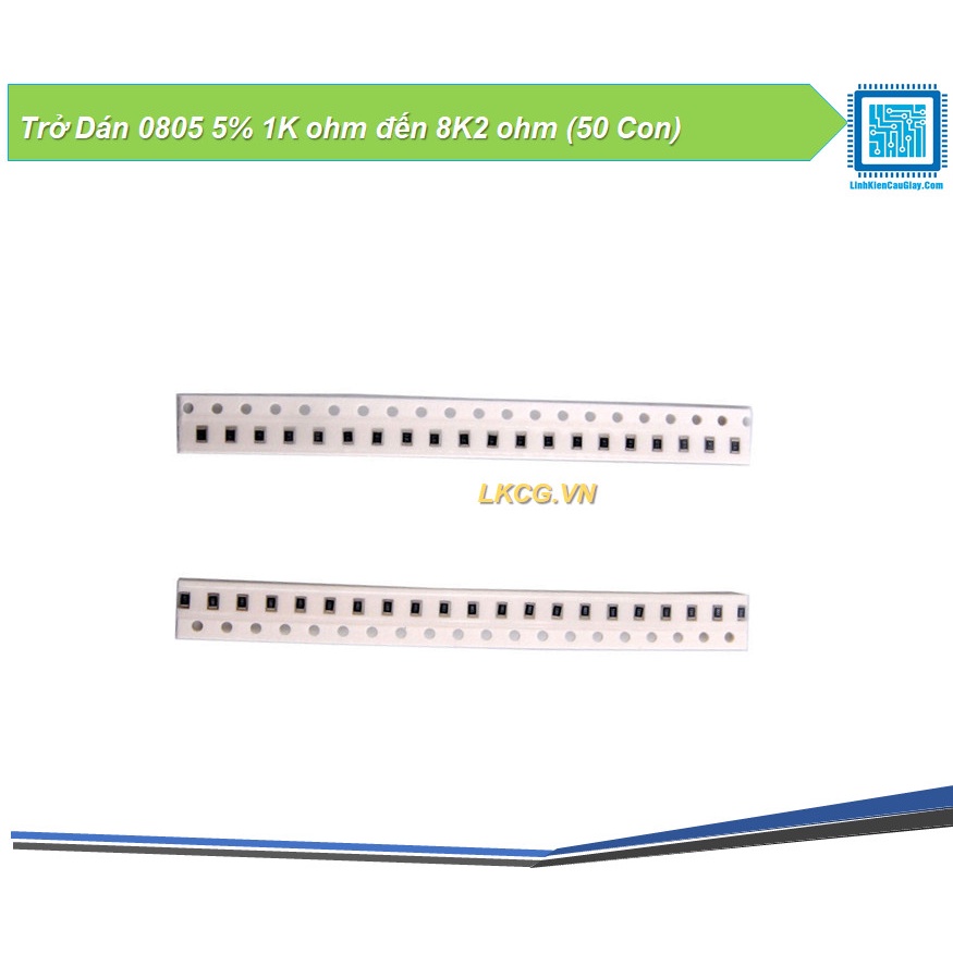 Trở Dán 0805 5% 10K ohm đến 82K ohm