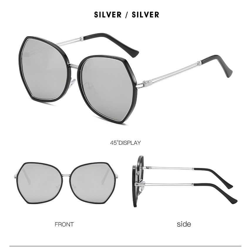 Kính mát New box thời trang hàn quốc nữ thời thượng hoang dã