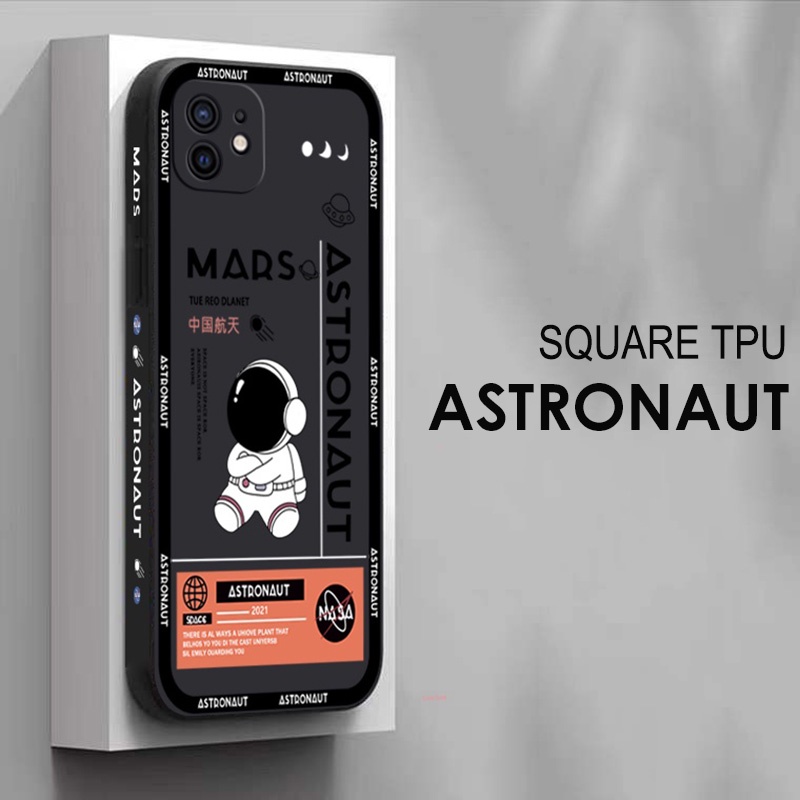 Ốp Điện Thoại TPU Mềm Chống Sốc Hình Nasa Cho iPhone X XR XS Max 6 6s 7 8 Plus SE 2020 2022