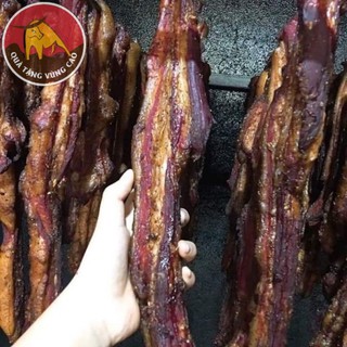 Thịt ba chỉ gác bếp Điện Biên, Thịt ba chỉ hun khói đậm đà vị bản sắc vùng cao Tây Bắc 500g