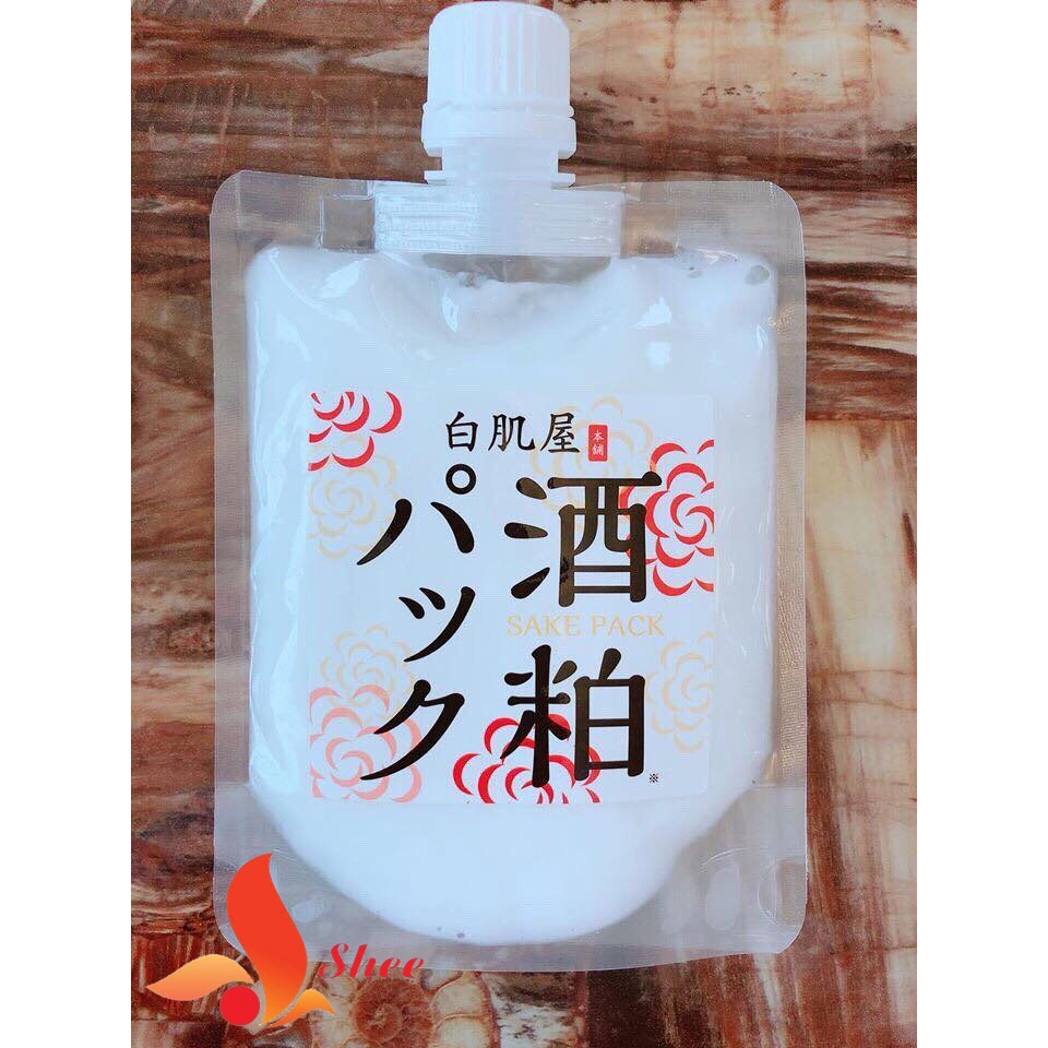 [Siêu Giảm Giá] - Mặt nạ ủ trắng, dưỡng da bã rượu Sake Kasu Pack Nhật Bản