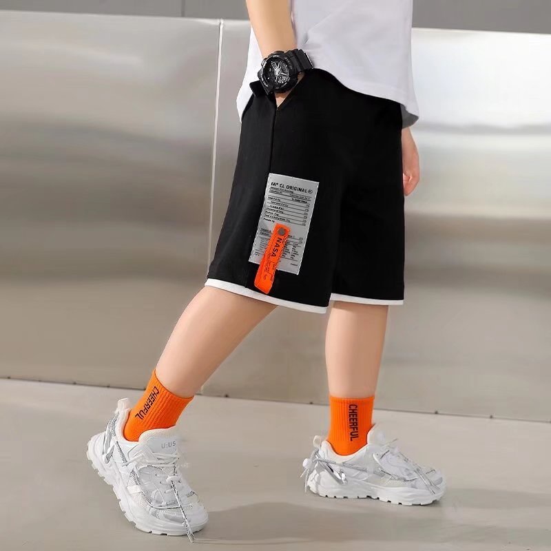 Quần Short Thể Thao Dáng Rộng Thoải Mái Thời Trang Mùa Hè Cho Bé Trai