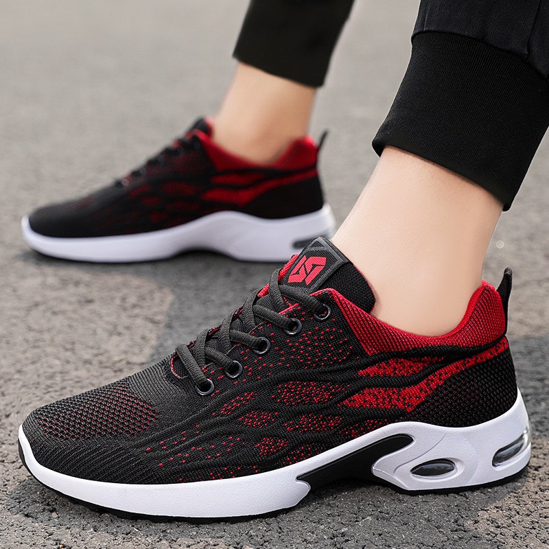 Giày thể thao nam sneaker vải thoáng khí Ponint Đệm Khí Cực Chất