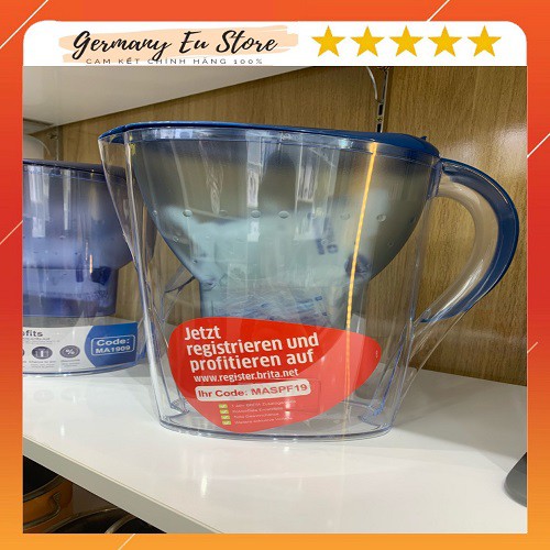 BÌNH LỌC NƯỚC BRITA MARELLA 2.4L 3.5L Kèm 2 Lõi Lọc [Nhập Khẩu - Germany Eu Store]