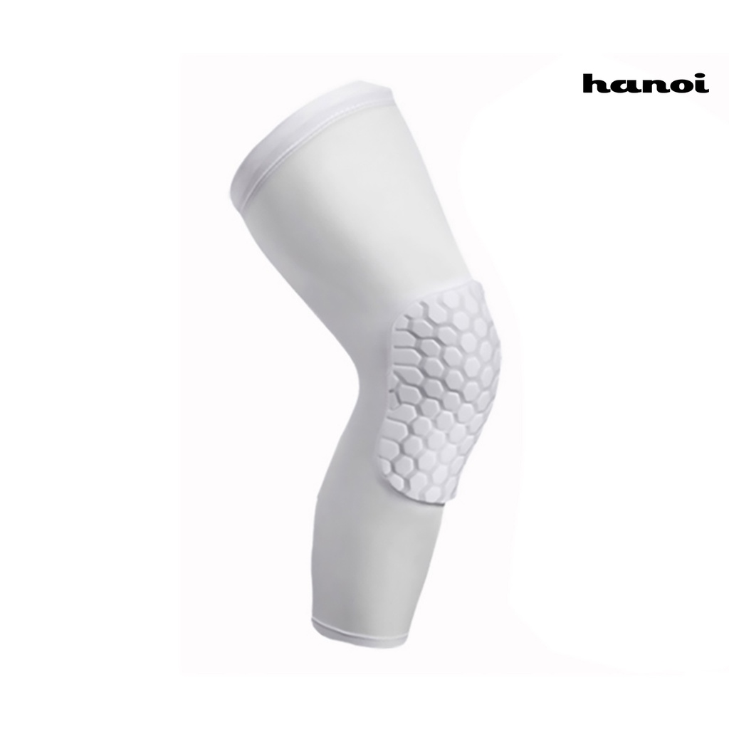 1 Băng Quấn Bảo Vệ Đầu Gối Hình Tổ Ong Thoáng Khí Hỗ Trợ Chơi Thể Thao Bóng Rổ/Bóng Đá