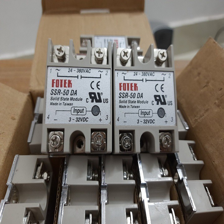 Relay bán dẫn Fotek SSR 25DA / 40DA / 50DA / 60DA/ 75DA/ 100DA Rơ le bán dẫn Fotek