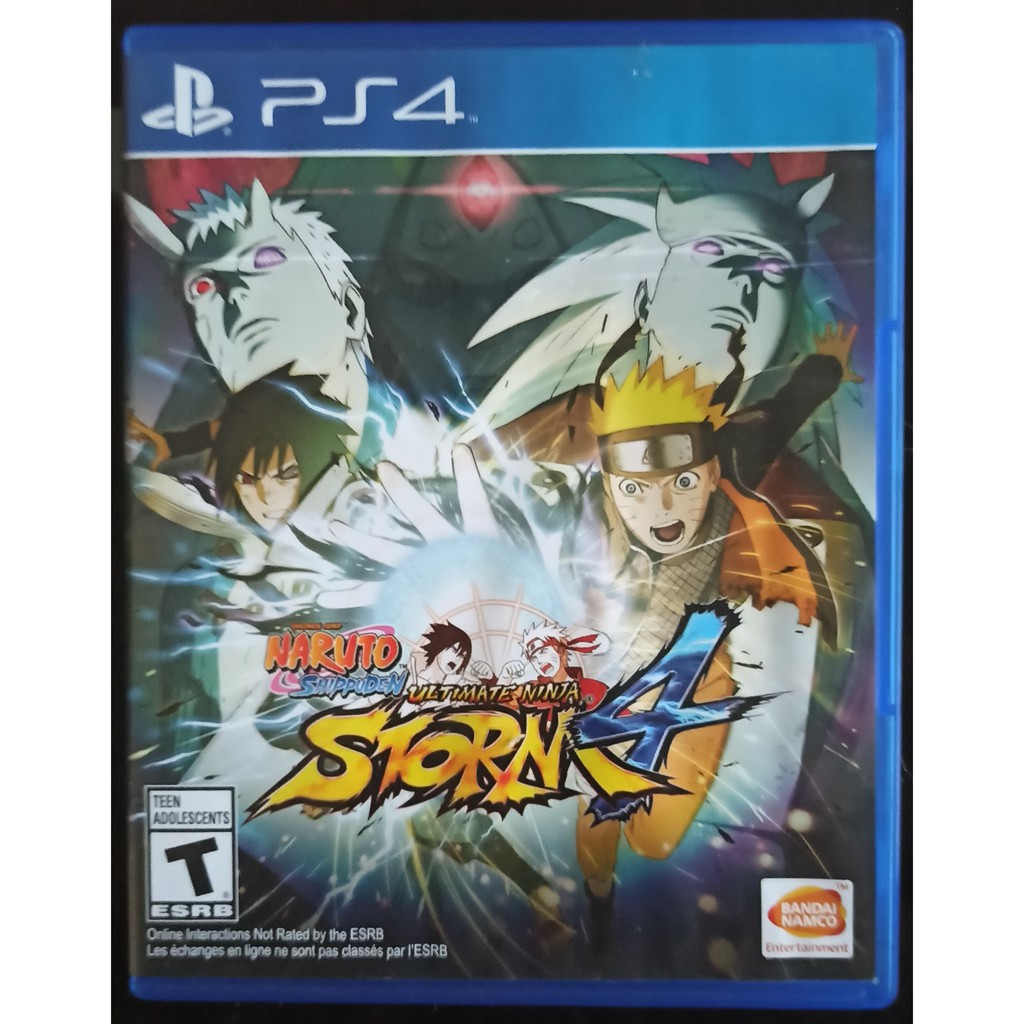 Máy Chơi Game Ps4 Bd Naruto Ultimate Ninja Storm 4