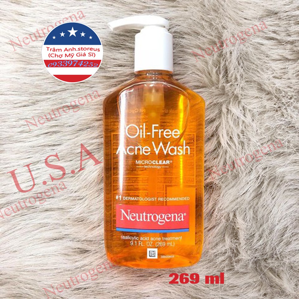 Sữa rữa mặt sạch da Neutrogena 269ml