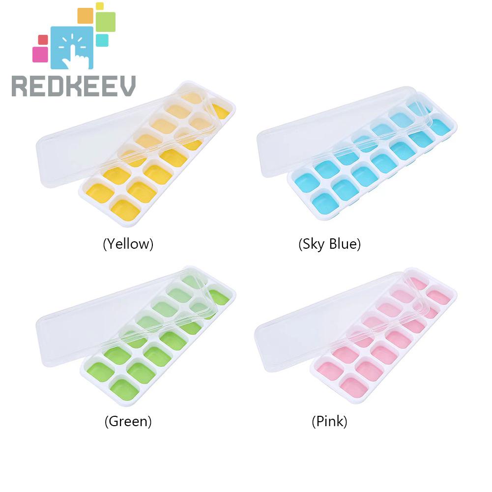 Khuôn Silicone Làm Đá 14 Ô Tiện Dụng