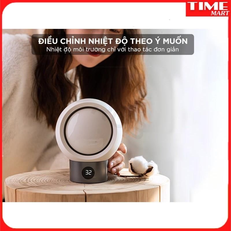 Máy Sưởi Mini Để Bàn Công Nghệ Gốm XIXA, 9 Chế Độ Làm Nóng Tùy Chọn. An toàn [TIME_MART siêu thị tiện ích gia đình]