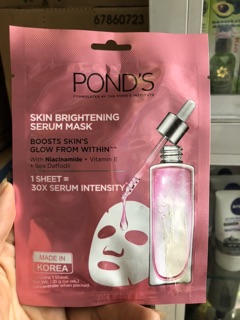 Mặt nạ tinh chất dưỡng sáng da ponds