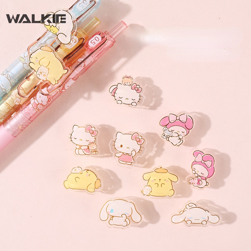 SANRIO Bút Bi Ngòi 0.5mm Hình Nhân Vật Hoạt Hình Dễ Thương