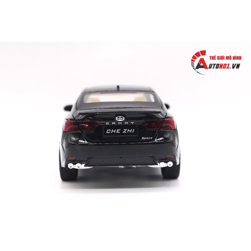 MÔ HÌNH XE SEDAN TOYOTA CAMRY 2020 BLACK 1:24 CHE ZHI 7843