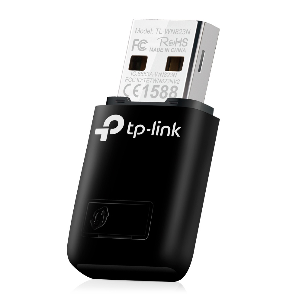 USB wifi chuẩn N không dây TP-LINK TL-WN823N Mini tốc độ 300Mbps