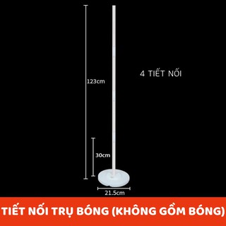 Trụ bóng đơn thẳng cắm bóng cột đế trụ bắn bóng  to trang trí sinh nhật
