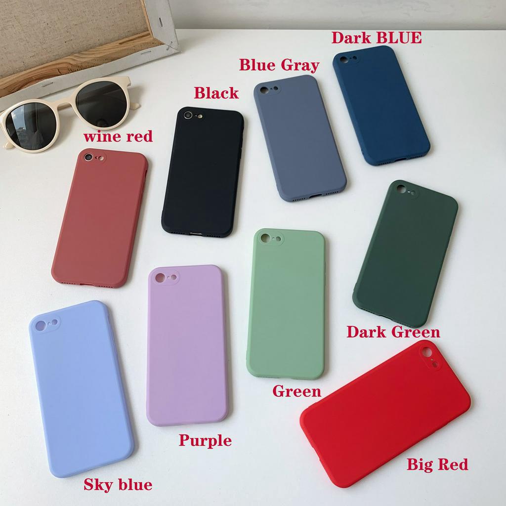 Ốp Điện Thoại TPU Silicone Mềm Chống Sốc Cho Iphone 6 7 8 Plus X Xs Xr Xs Max 12MINI