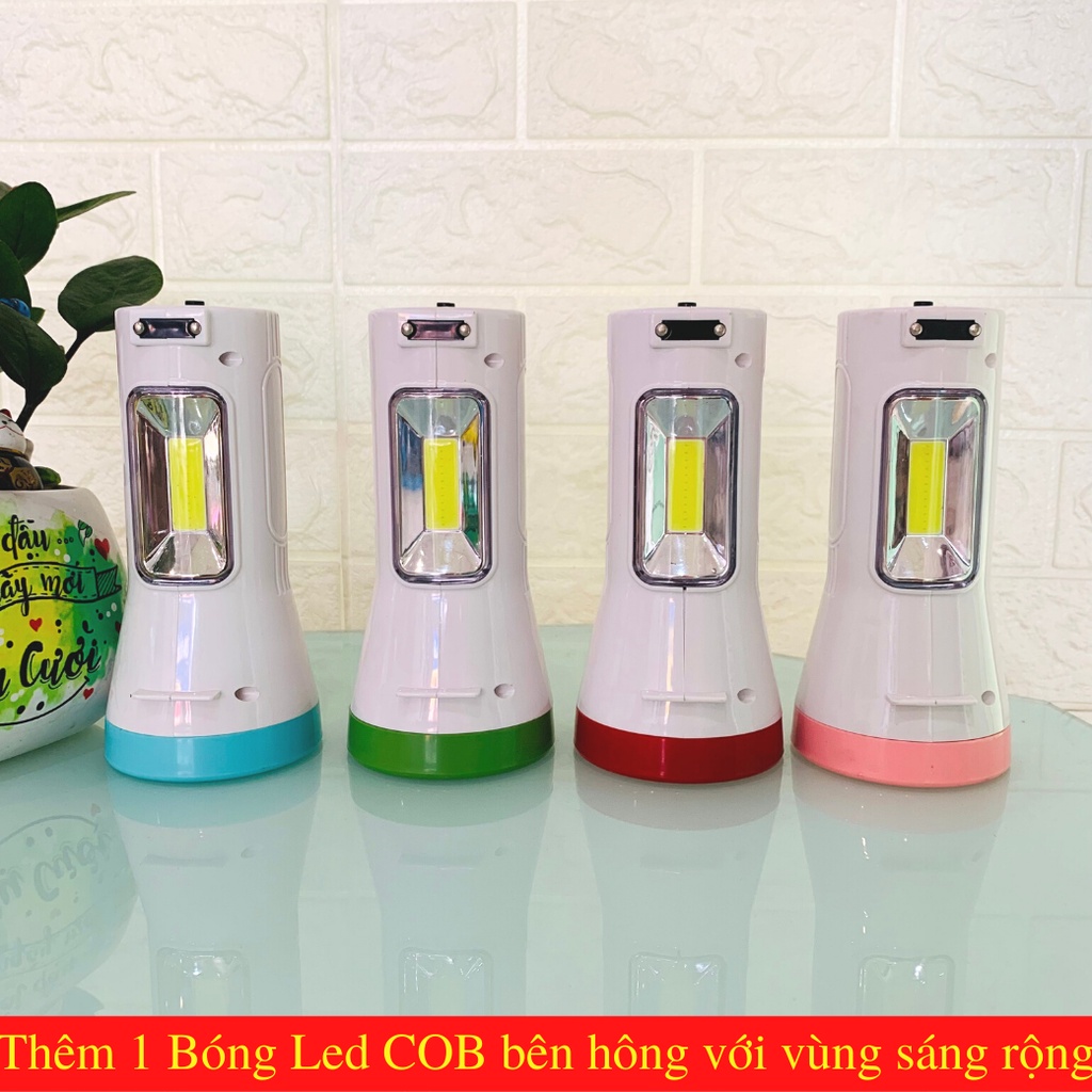 Đèn pin cầm tay QCONE C01 Pin chuẩn lithium dung lượng 500mAh bóng led sáng trắng