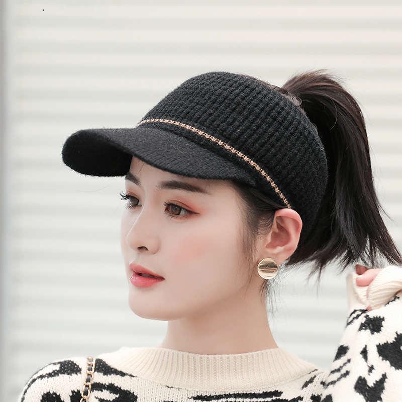 Fashion colorful open top cap for women
