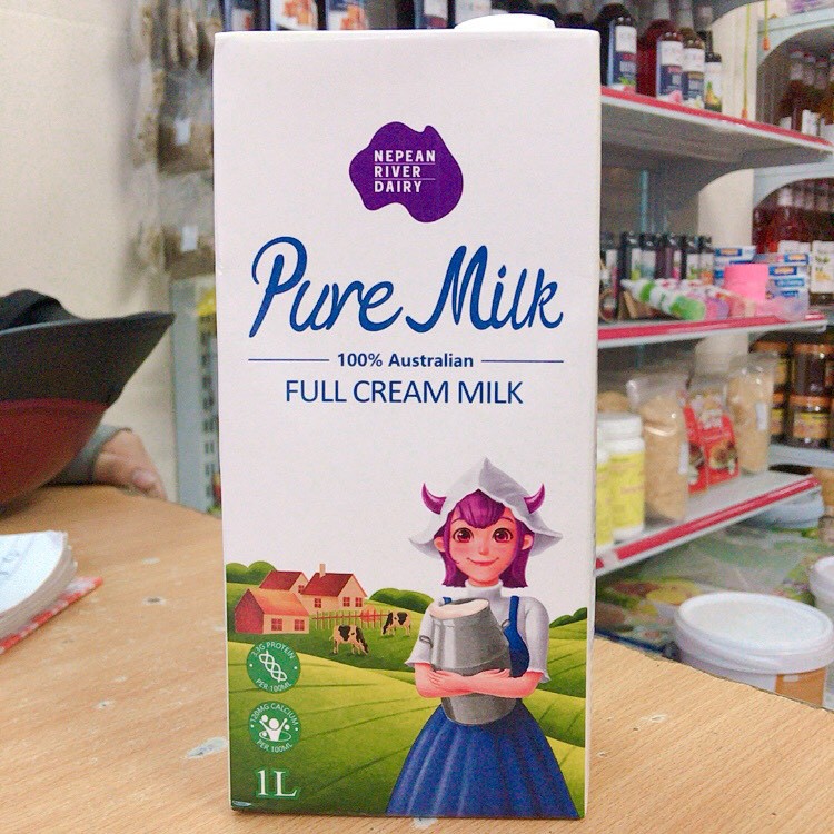 Sữa Tươi "PURE MILK" Hàng NHẬP KHẨU từ ÚC