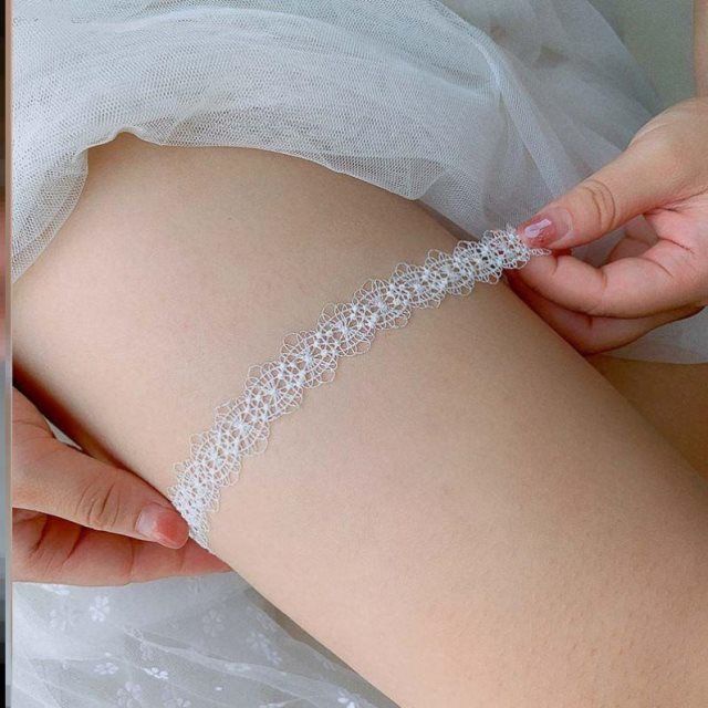 Vòng Trang Trí Ren Đeo Đùi/ Đùi/ Thắt Nơ Xinh Xắn Thời Trang Cho Nữ