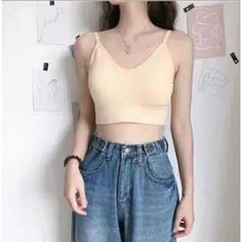 Áo Lót Nữ - Áo Bra thun len tăm thoải mái cho nữ chất lượng cao