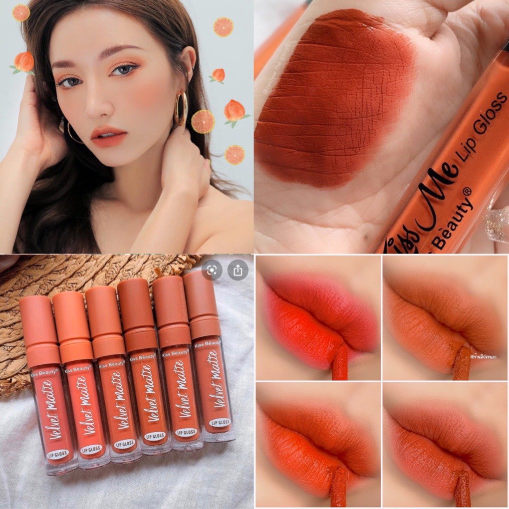 🎀MS013.   Son kem lì kiss beauty matter lover ultra smooth lipgloss 🎀