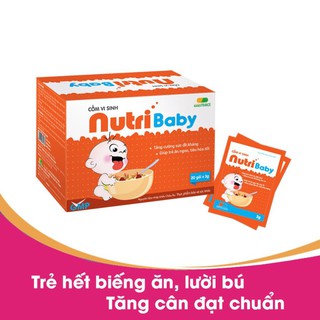 Nutri Baby |Tăng cường sức đề kháng, giúp trẻ ăn ngon, tiêu hóa tốt, tăng cường sức khỏe