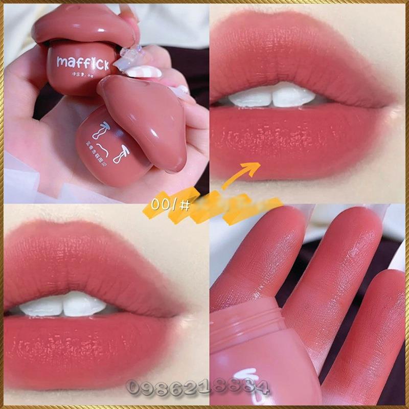 Son môi bùn nhung mịn vỏ hình nấm Maffick Mushroom Lip Paste MF278