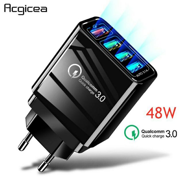 cốc sạc, củ sạc nhanh quick charge qc 3.0 | WebRaoVat - webraovat.net.vn