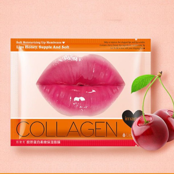 Mặt nạ môi Collagen Images dưỡng ẩm - Bổ sung dưỡng chất cho đôi môi mềm mịn Duashop