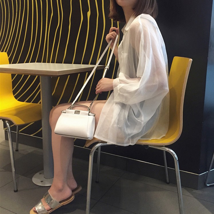 Áo Khoác Nữ Vải Voan Ulzzang - Emilyshop