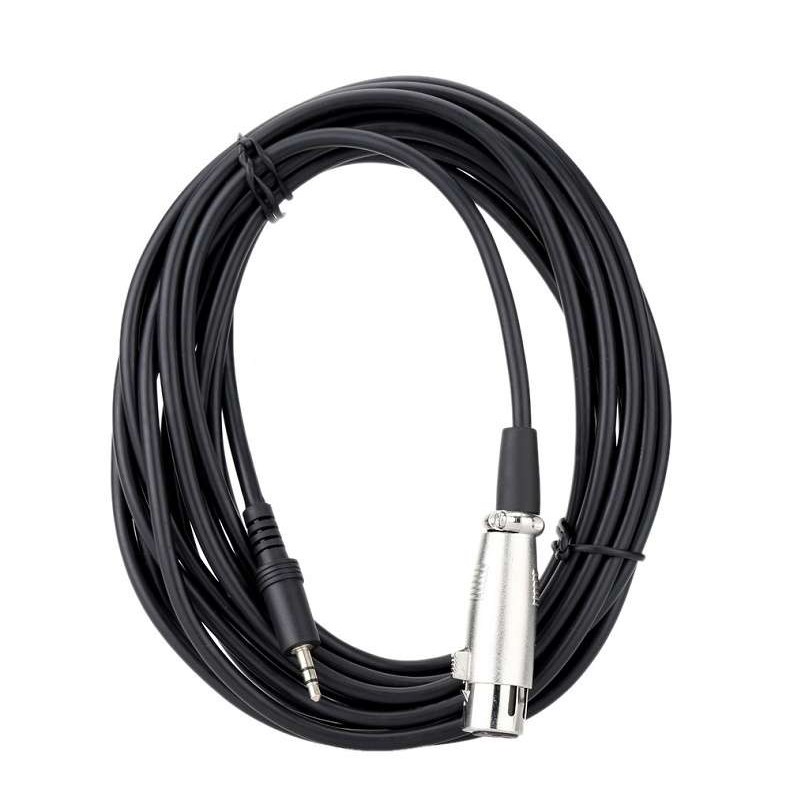 Dây micro chuyển đổi 3 chấu XLR- 3.5mm dài 7m